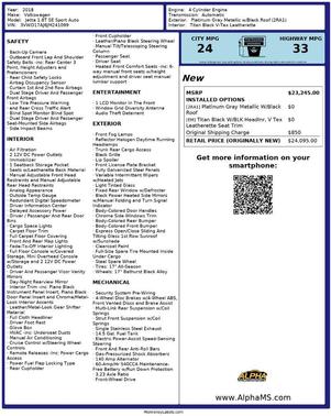 2018 Volkswagen Jetta 1.8T SE Sport