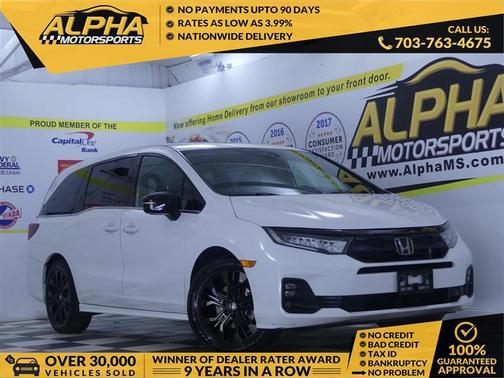 Platinum White Pearl 2025 Honda Odyssey Sport-L