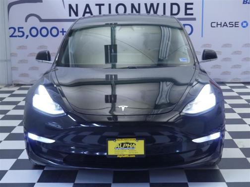 Solid Black 2020 Tesla Model 3 Long Range