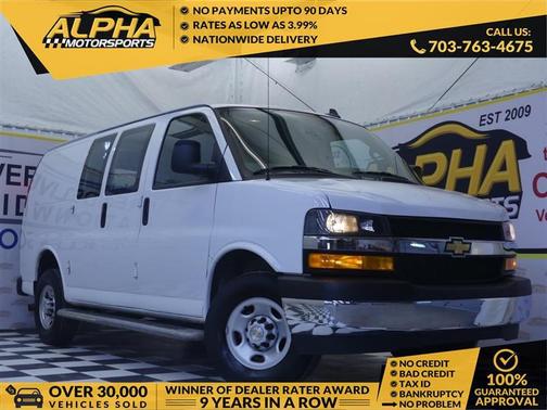 Summit White 2024 Chevrolet Express 2500 Work Van