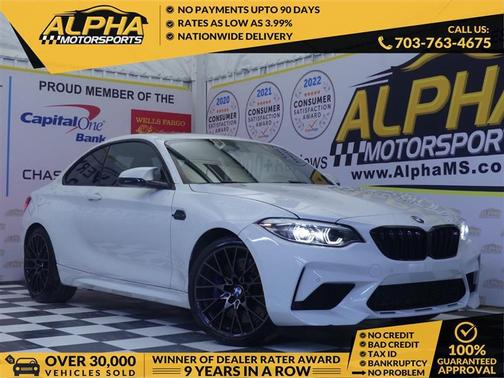Alpine White 2021 BMW M2 Competition