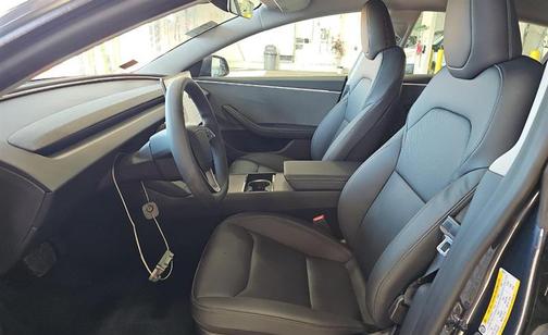 Stealth Grey 2025 Tesla Model 3 Long Range