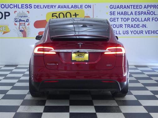 Red Multi-Coat 2017 Tesla Model X 100D