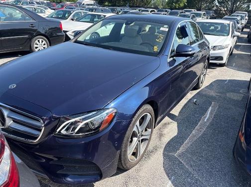 Blue 2020 Mercedes-Benz E-Class 4MATIC