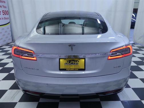 Silver 2018 Tesla Model S 100D