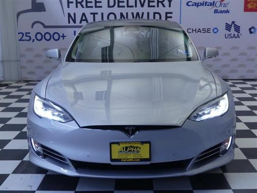 Silver 2018 Tesla Model S 100D