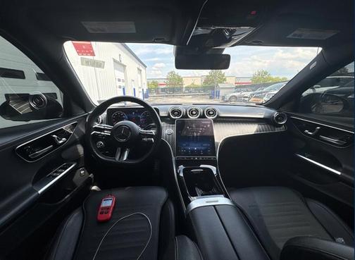 Blue 2023 Mercedes-Benz C-Class C 300
