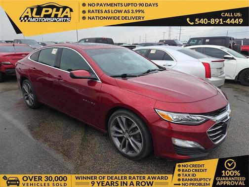 Radiant Red Tintcoat 2023 Chevrolet Malibu FWD 2LT
