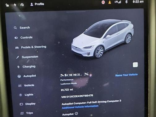 2019 Tesla Model X Performance