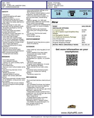 2010 Lexus IS 350C Base