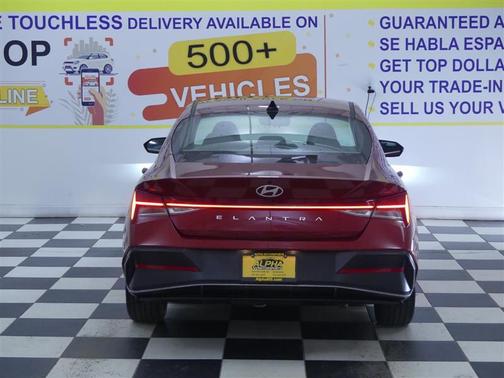 Ultimate Red 2025 Hyundai ELANTRA SEL