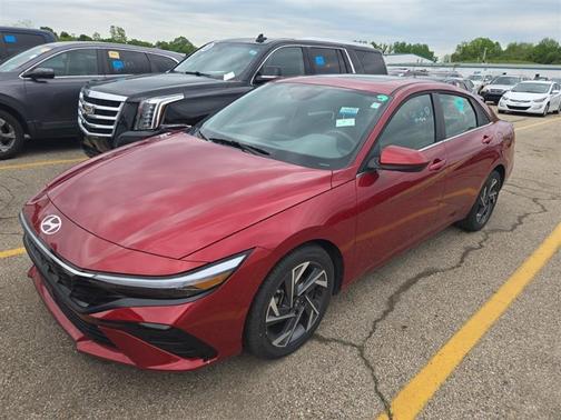 Ultimate Red 2025 Hyundai ELANTRA SEL
