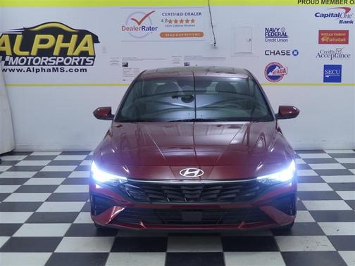 Ultimate Red 2025 Hyundai ELANTRA SEL