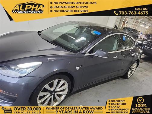 Gray 2019 Tesla Model 3 Long Range