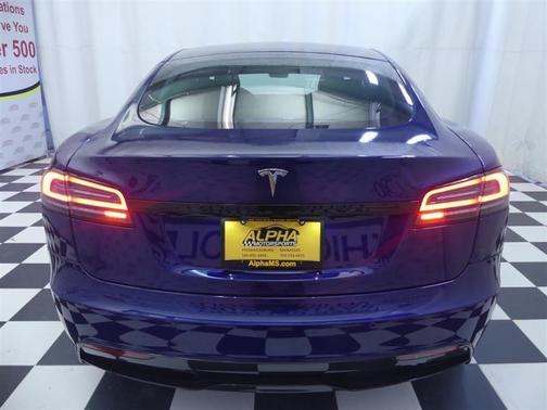 Deep Blue Metallic 2022 Tesla Model S Dual Motor All-Wheel Drive