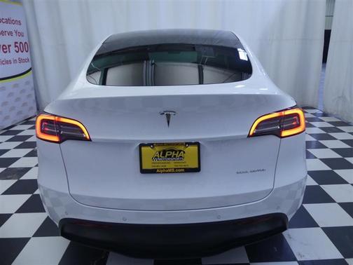 Pearl White Multi-Coat 2021 Tesla Model Y Long Range Dual Motor All-Wheel Drive