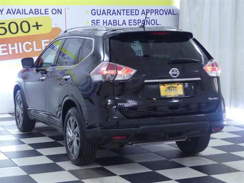 Super Black 2015 Nissan Rogue SL