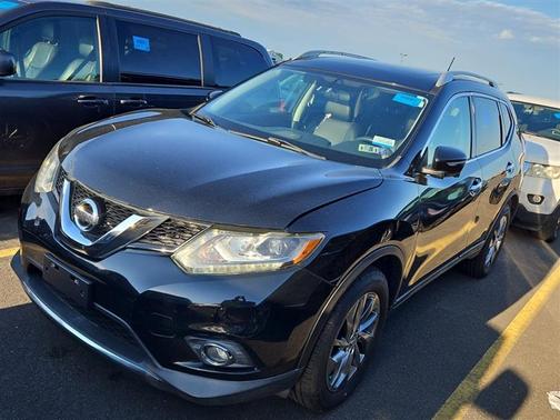 Super Black 2015 Nissan Rogue SL