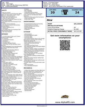 2023 Volkswagen Atlas 2.0T SE w/Technology 4MOTION