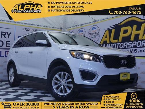 Snow White Pearl 2017 Kia Sorento LX