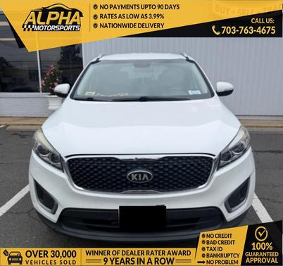 Snow White Pearl 2017 Kia Sorento LX