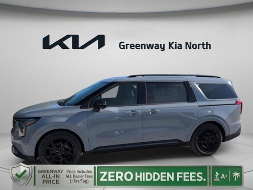 Ceramic Silver 2026 Kia Carnival SX