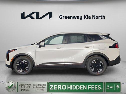 Snow White Pearl 2026 Kia Sportage Hybrid LX