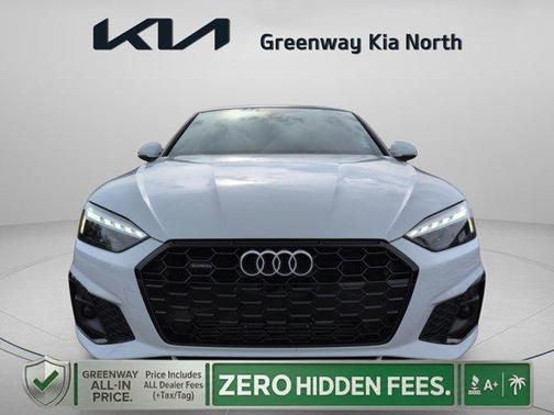 Glacier White Metallic 2025 Audi A5 Sportback 45 S Line Premium