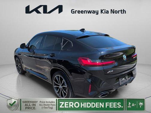 Black Sapphire Metallic 2023 BMW X4 xDrive30i
