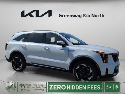 Snow White Pearl 2026 Kia Sorento Hybrid EX
