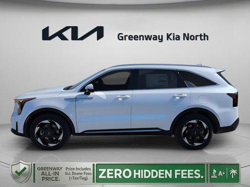 Snow White Pearl 2026 Kia Sorento Hybrid EX