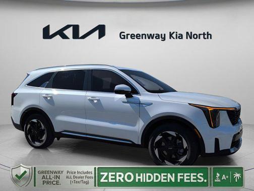 Snow White Pearl 2026 Kia Sorento Hybrid EX