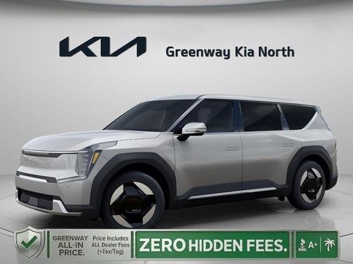 Ivory Silver 2026 Kia EV9 Light Long Range