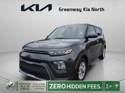 Gravity Gray 2022 Kia Soul LX