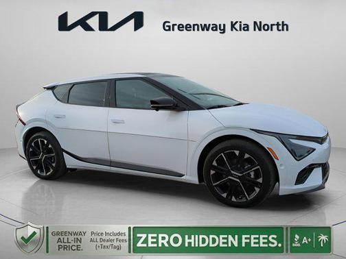 Glacier White Pearl 2025 Kia EV6 GT-Line