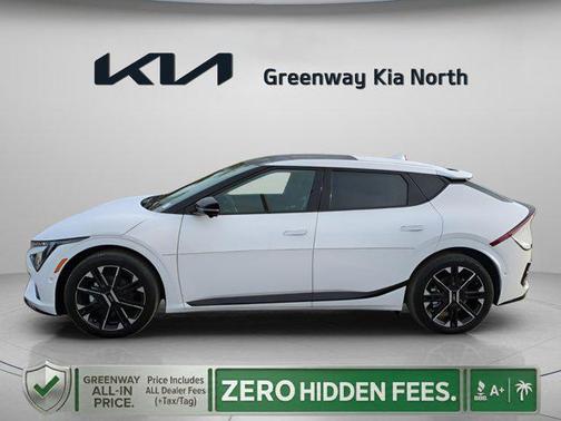 Glacier White Pearl 2025 Kia EV6 GT-Line