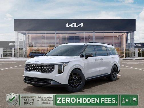 Snow White Pearl 2026 Kia Carnival Hybrid SX Prestige
