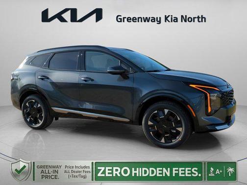 Gravity Gray 2026 Kia Sportage Hybrid SX-Prestige