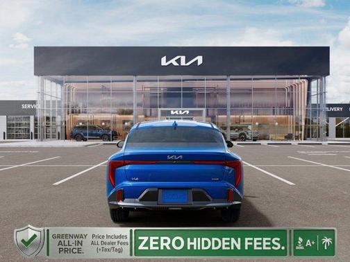 Wave Blue 2026 Kia K4 GT-Line
