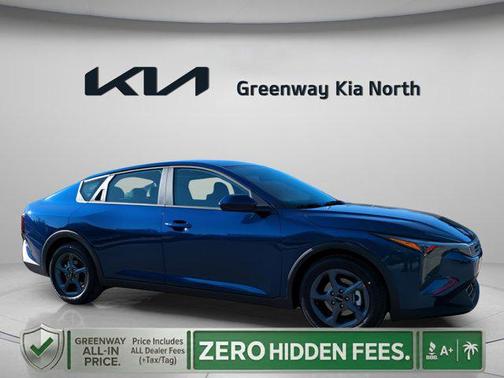 Deep Sea Blue 2026 Kia K4 LXS