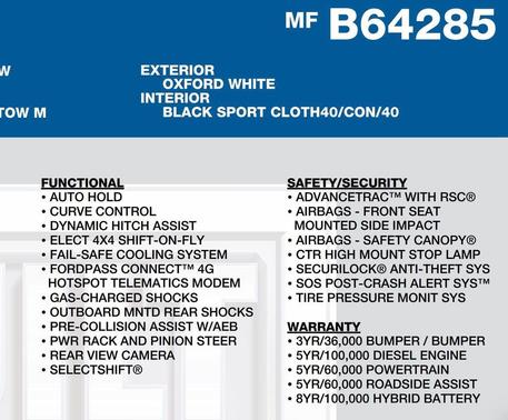 Oxford White 2021 Ford F-150 XL