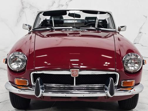 Red 1973 MG Midget MK3
