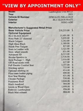 2021 Lamborghini Urus Graphite Capsule