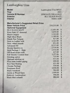 2021 Lamborghini Urus Graphite Capsule