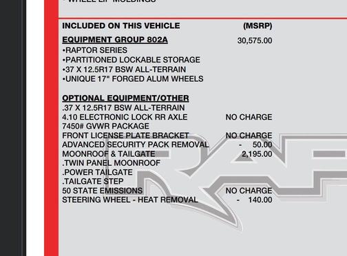 2023 Ford F-150 Raptor