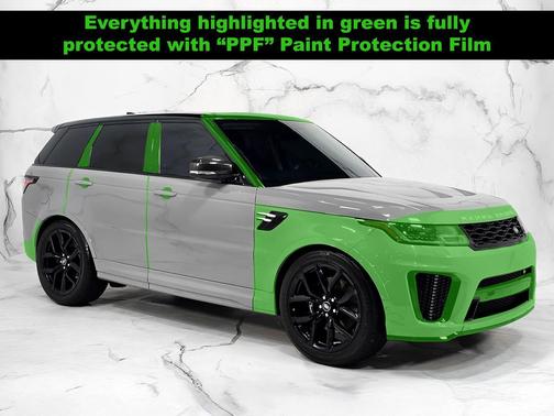 Gray 2022 Land Rover Range Rover Sport SVR