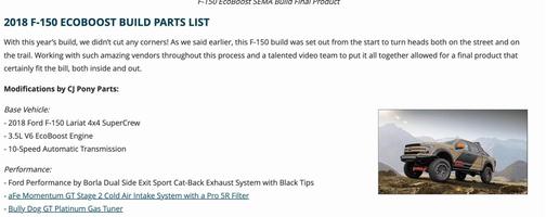 2018 Ford F-150 Lariat