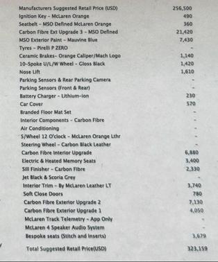 2020 McLaren 600LT Base
