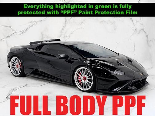 Black 2023 Lamborghini Huracan STO Coupe