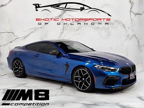 Sonic Speed Blue Metallic 2020 BMW M8 Competition